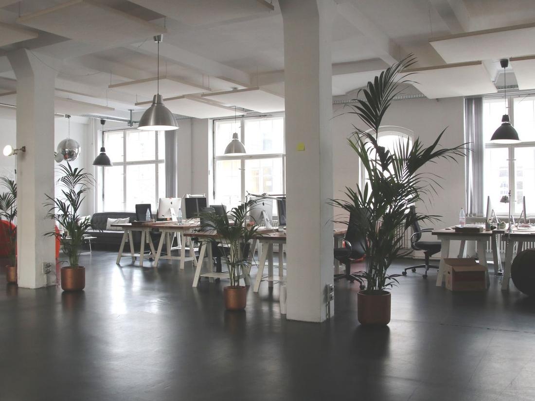 An empty meeting room